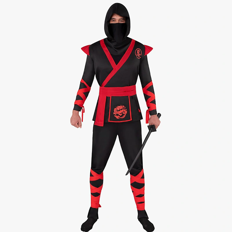 Hoe kies je het beste Ninja-kostuum voor mannen, voor elke gelegenheid?