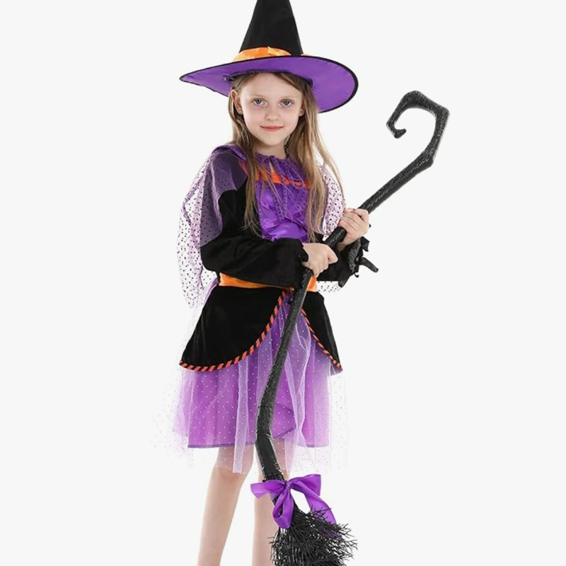 Halloween Trick or Treat klassiek heksenkostuum voor kinderen