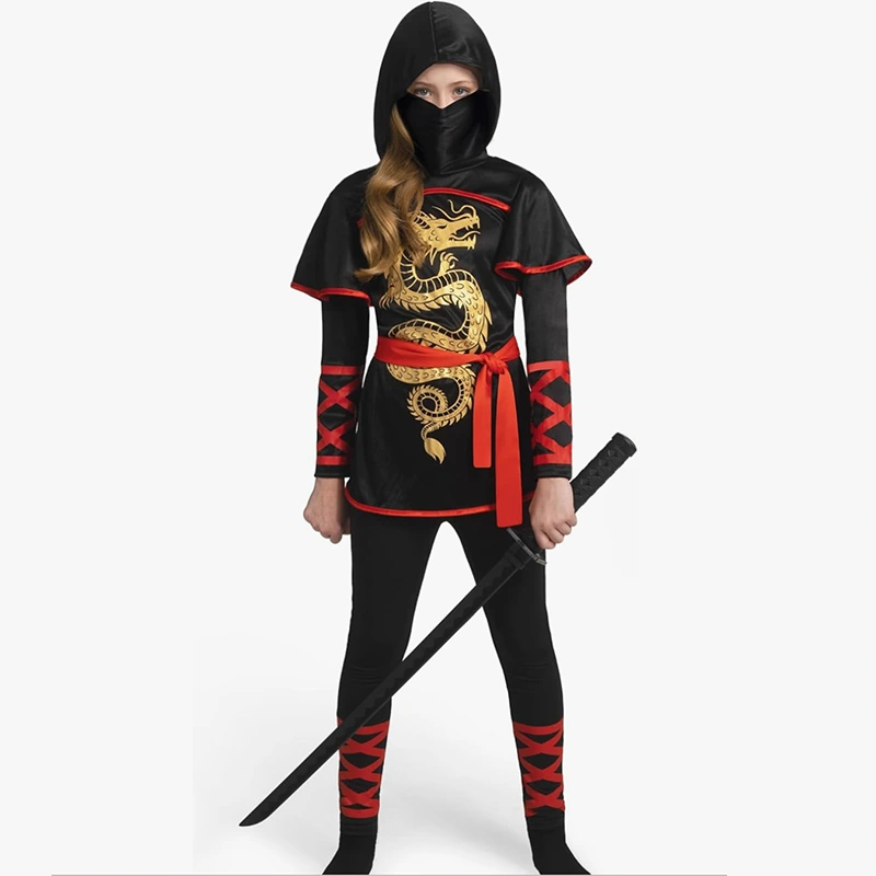 Ninja -kostuum voor meisje